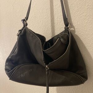 ZARA Woman Gray Everyday Shoulder Bag